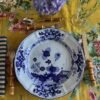 Blue Carnation Dinner Plate - Image 3