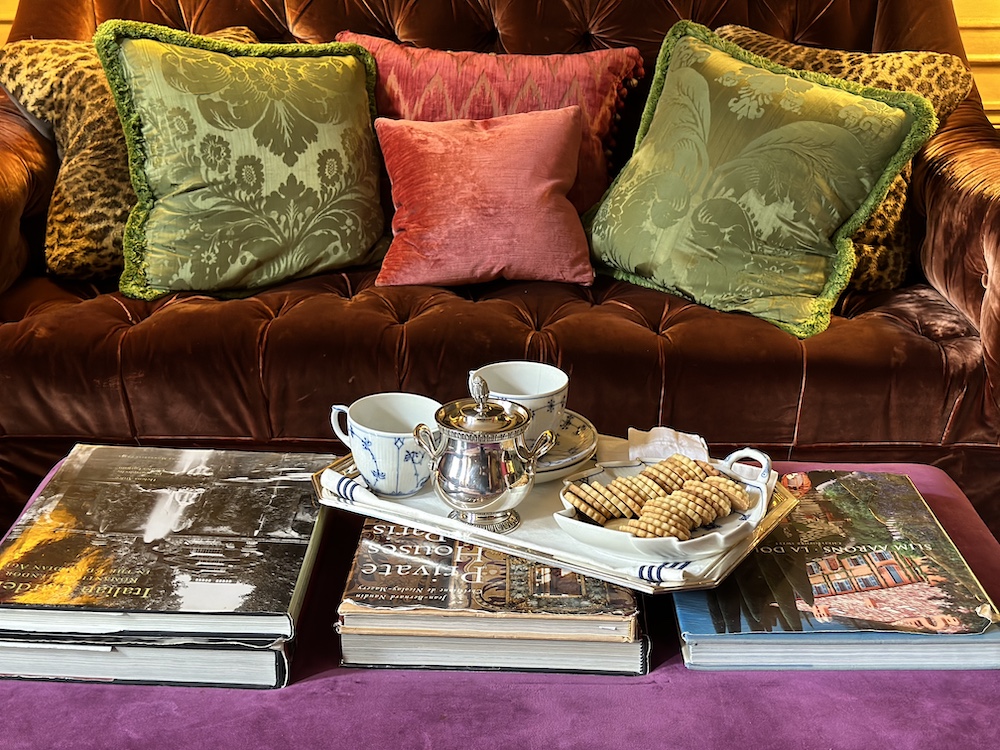 At Home in Paris with the Hurleys in their family home via Quintessence
