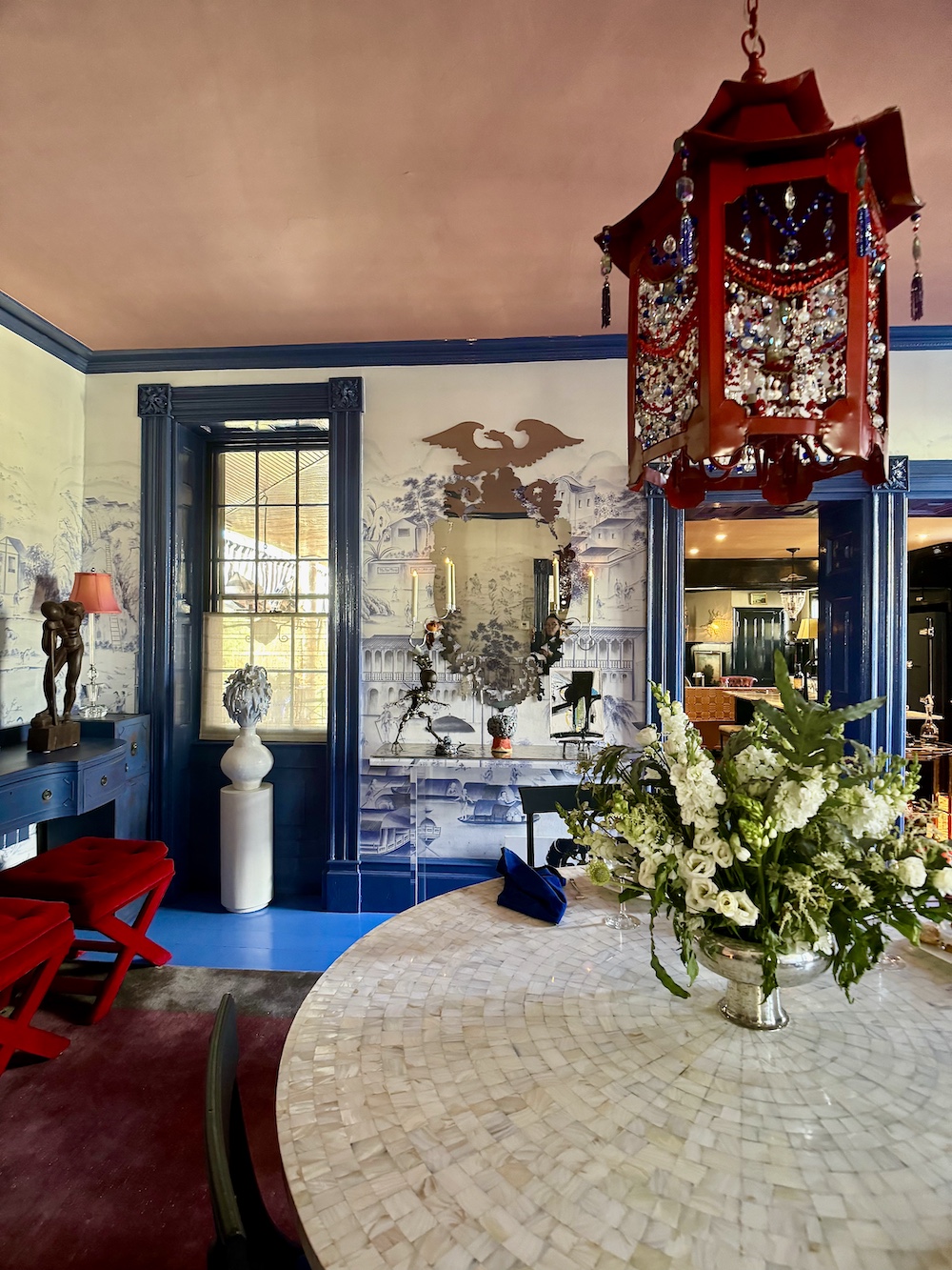 At Home with John Lyle - dining room - via Quintessence