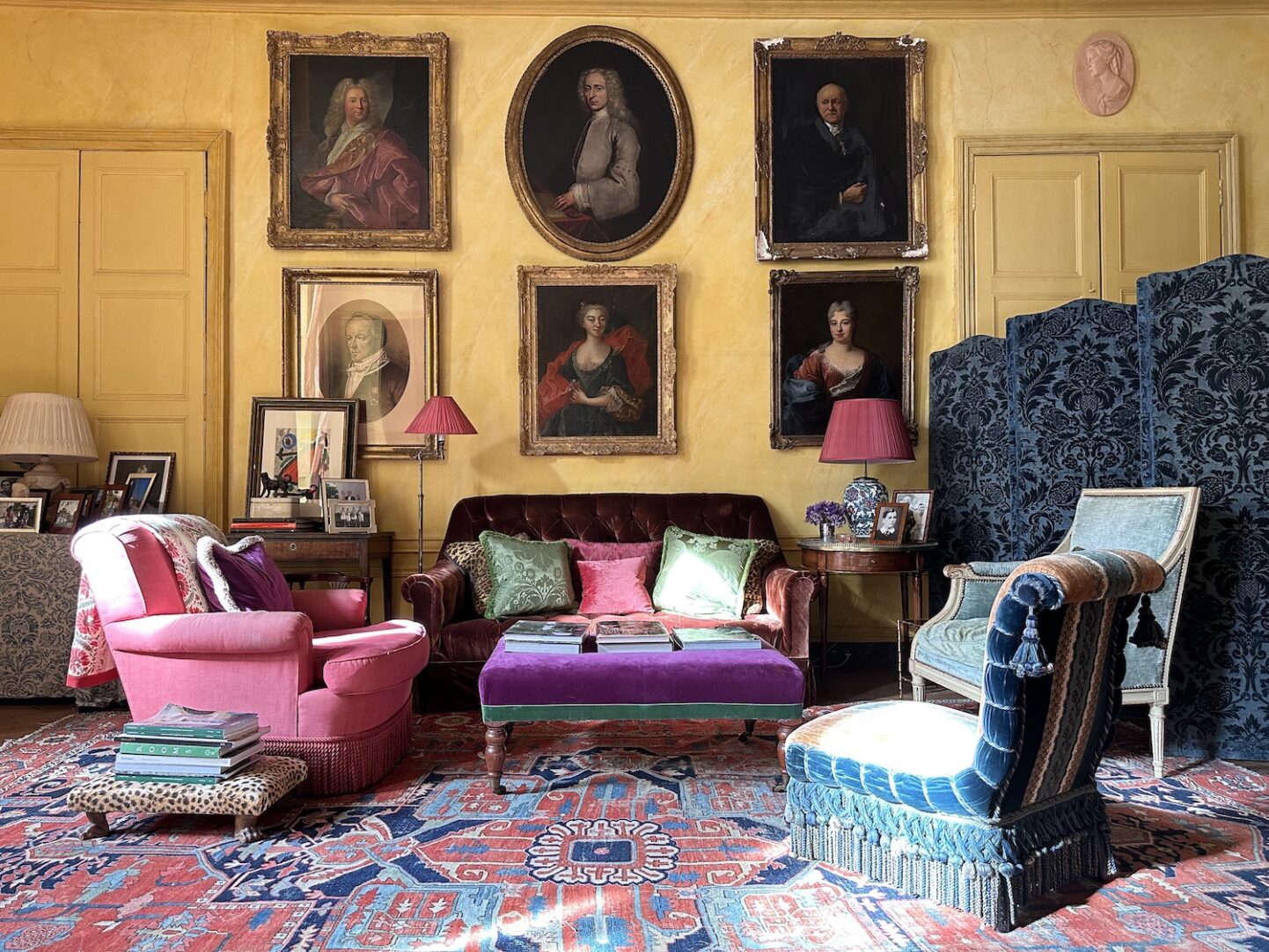 At Home in Paris with the Hurleys and family