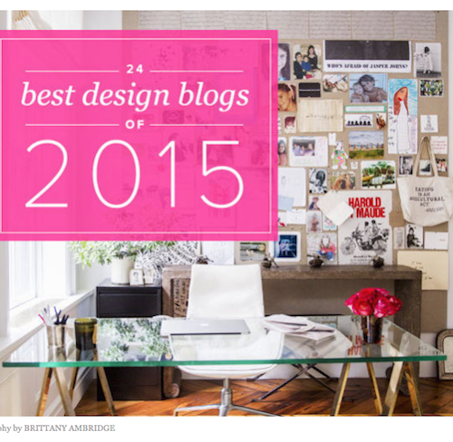 24 best design blogs by Domino magazine