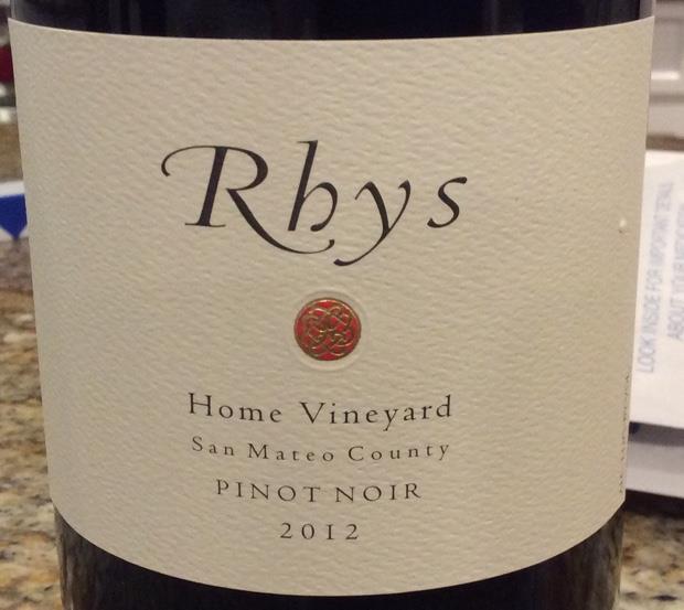 gifts for wine lovers - 2012 Rhys Pinot Noir Home Vineyard