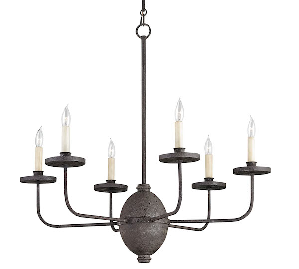 Blackwell chandelier from Winterthur Collection for Currey and Company