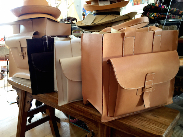 Agnes Badoo bags at SPACE Nantucket