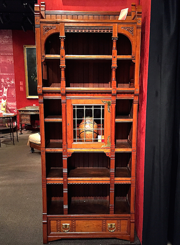Associated Artists bookcase at the Winter Antiques Show 2015