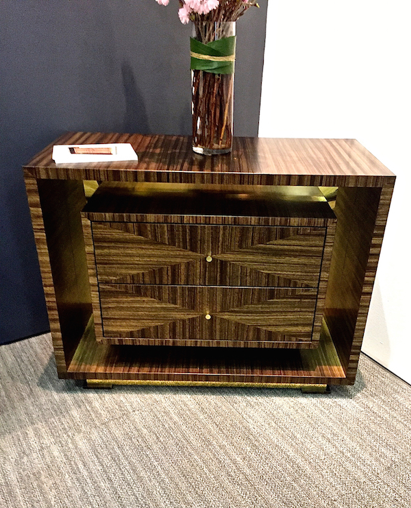 Atelier Delalain side table at the AD Home Design Show