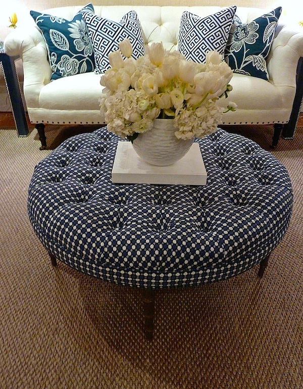 Avalon ottoman in Maximillian