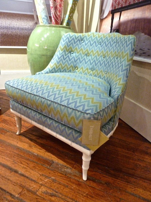 Thibaut Brentwood slipper chair