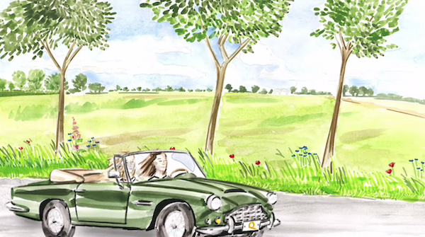 Car Illustration by Hayley Sarno for Quintessence video series