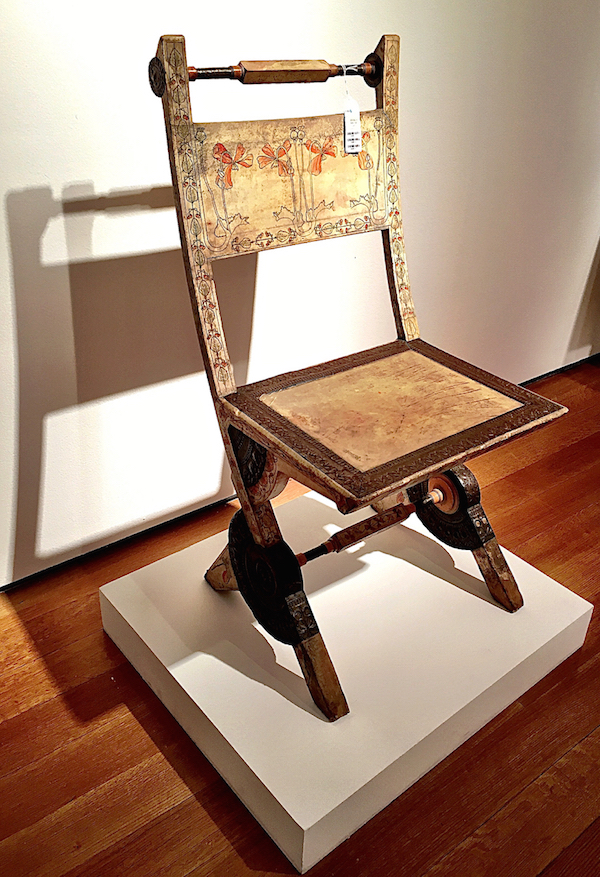 Carlo Bugati chair from 1902