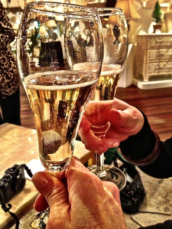 champagne toast