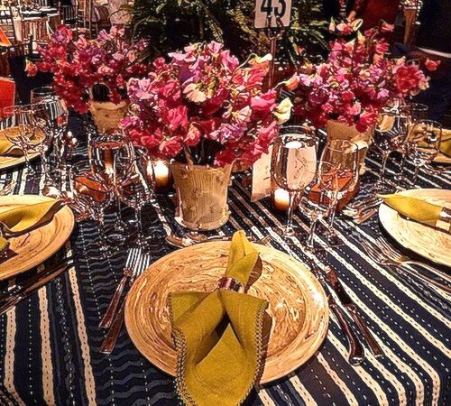 Christopher Spitzmiller table at the Lenox Hill Neighborhood House spring 2013 gala