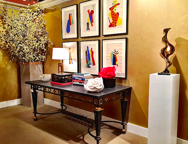 Cullman & Kravis living room at the 2015 Sotheby's Designer Showhouse