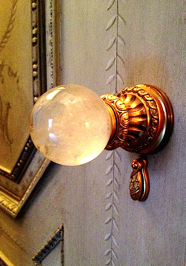 Custom knob by P.E. Guerin for Howard Slatkin