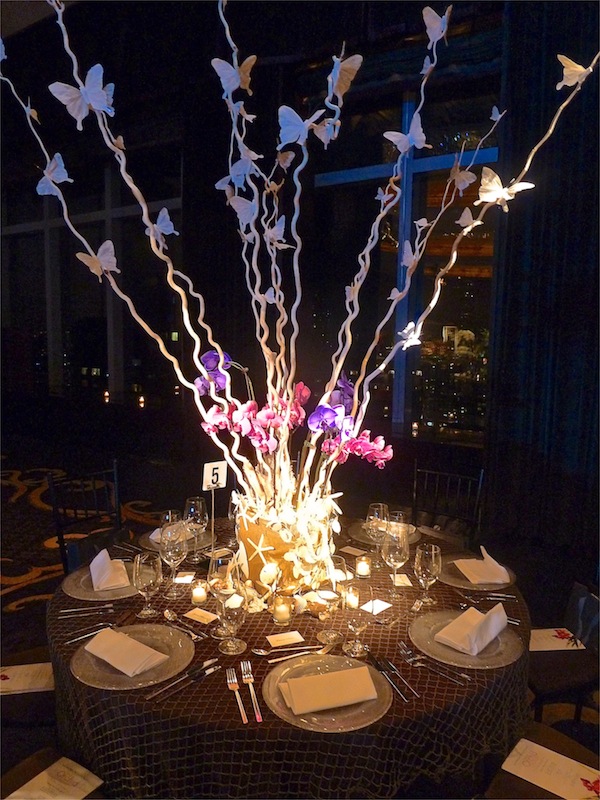 David Salvatore of EDGE Mid-Century Design Orchid Dinner table