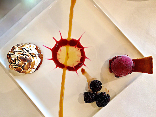 Dessert at the Members Dining Room at the Met