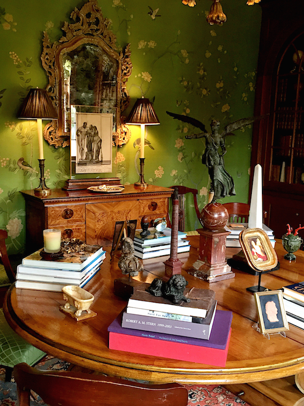 Dining room at Timothy Corrigan in Los Angeles