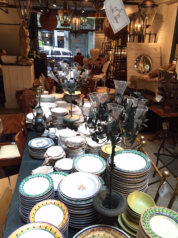 Dinnerware at Treillage