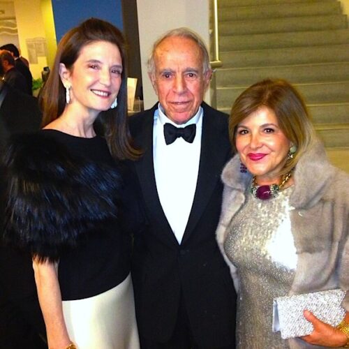Dr. Armand Versace (whose daughter Lisa was in my class) and Leila Heller,