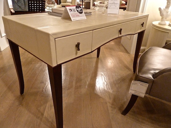 Luxe ivory writing desk