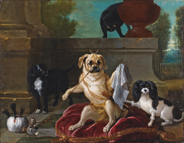 Exotic chic in 18th c. pet portraiture