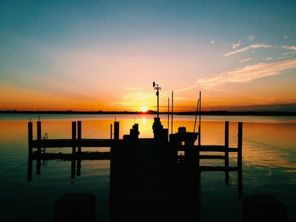 Florida sunset during spring break