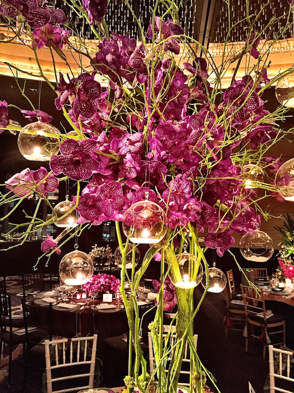 Frank De Biasi Orchid Dinner 2015 flower details