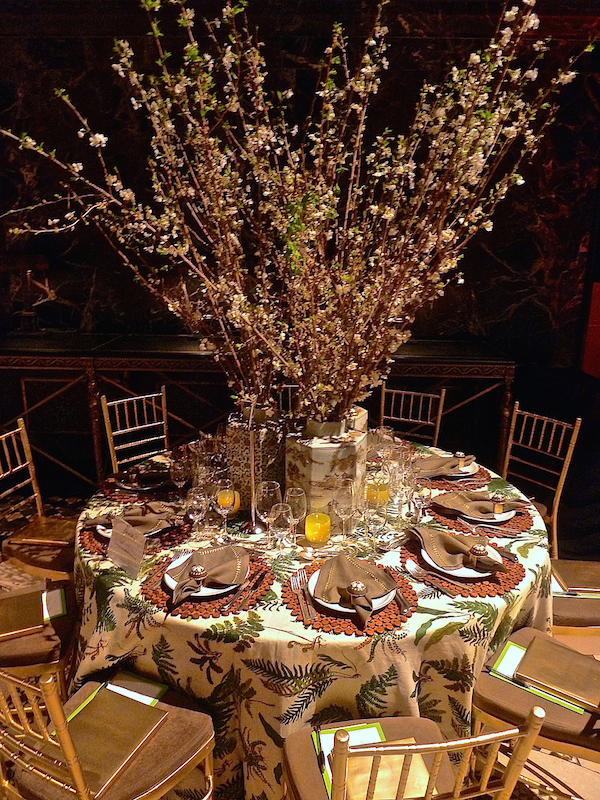 Good Bones Great Pieces Lenox Hill gala table