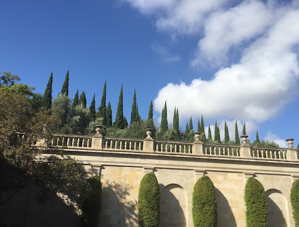 Greystone Mansion view