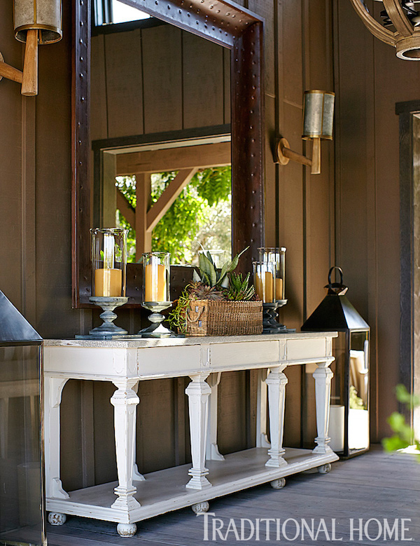 Hillary Thomas Napa Valley entry in Traditional Home, photo by John Merkl