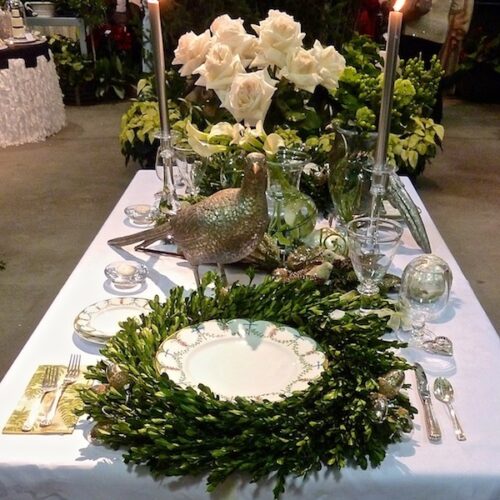 Holiday tabletop