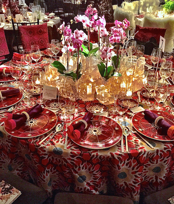Hutton Wilkinson and Brett Leemkuil for Tony Duquette Orchid Dinner 2015