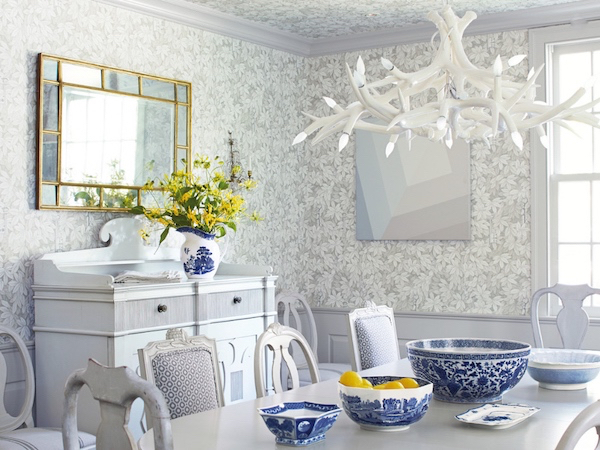 The Power of Wallpaper | Philip Gorrivan in House Beautiful