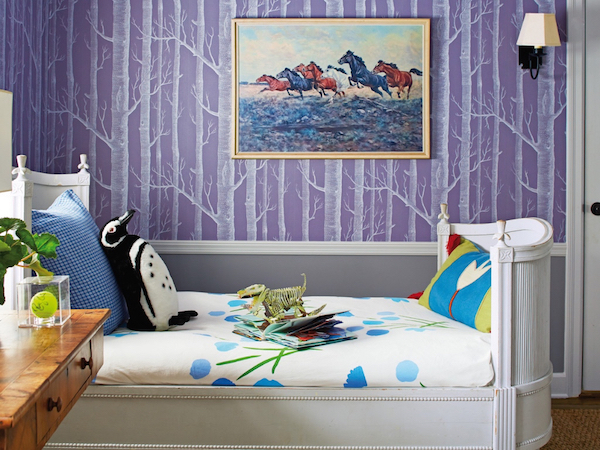 The Power of Wallpaper | Philip Gorrivan in House Beautiful