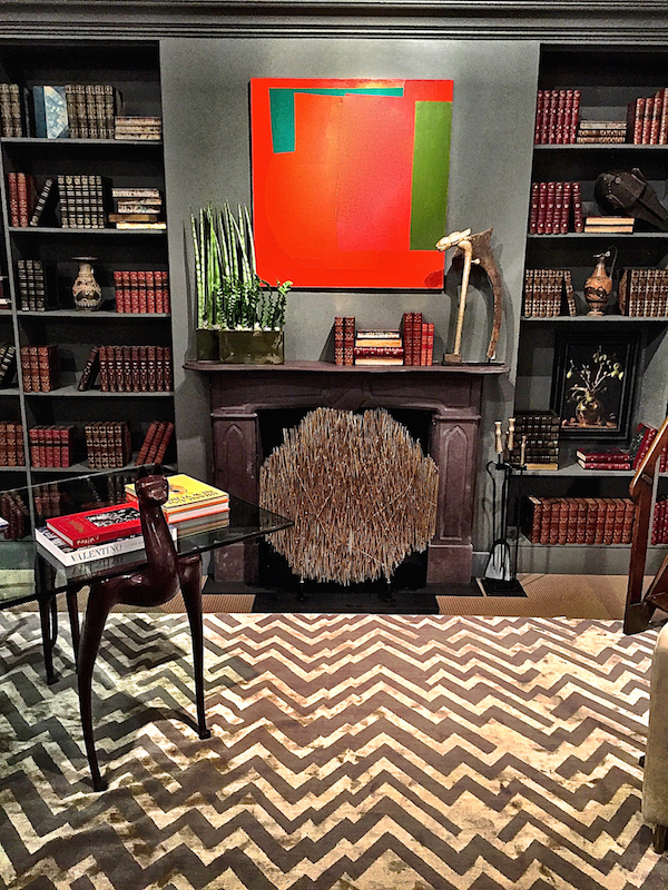 Juan Carretero library for Sotheby's 2015 Designer Showhouse