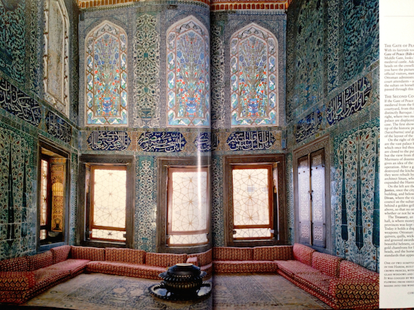 Topkapi Harem in Cornucopia Magazine