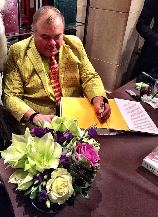 Hunt Slonem book signing at Assouline