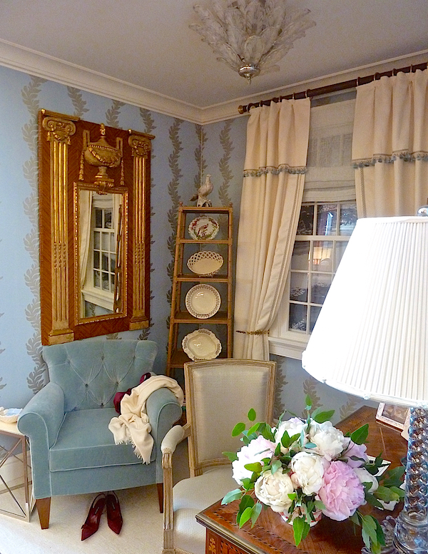 Jane Ellsworth vignette at the Rooms with a View 2014 Designer Showhouse