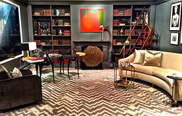 Juan Carretero library for Sotheby's 2015 Designer Showhouse