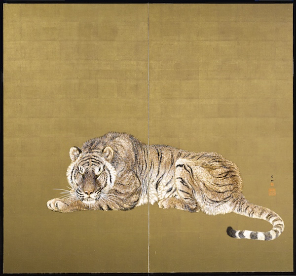 Folding Screen by Ohashi Suiseki from Kagedo Japanese Art at the International Show