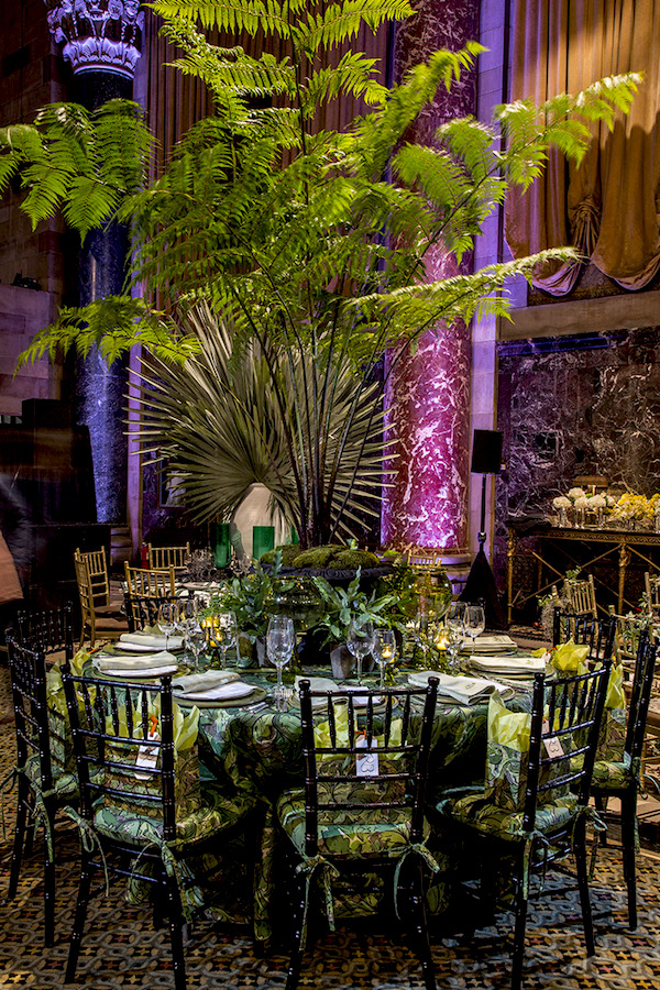 Kate Rheinstein Brodsky table at Lenox Hill Gala 2015