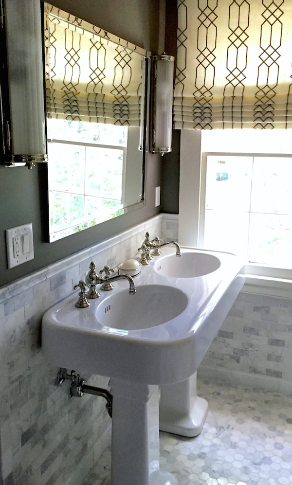 Klaff's bathroom at Showhouse on the Green