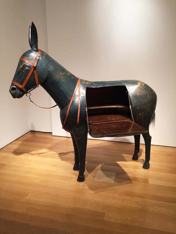 Lalanne bronze donkey desk at Christie's spring design auction