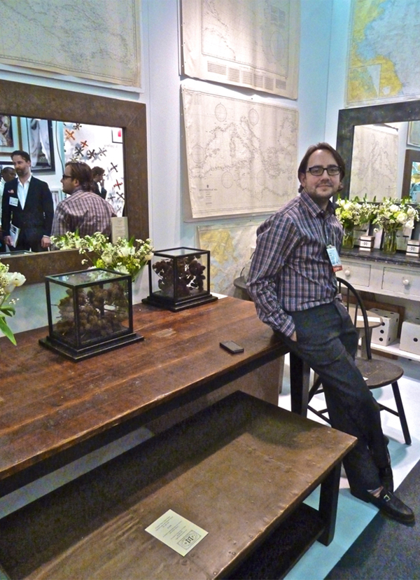 High Falls Mercantile booth at the 2012 Architectural Digest Home Show