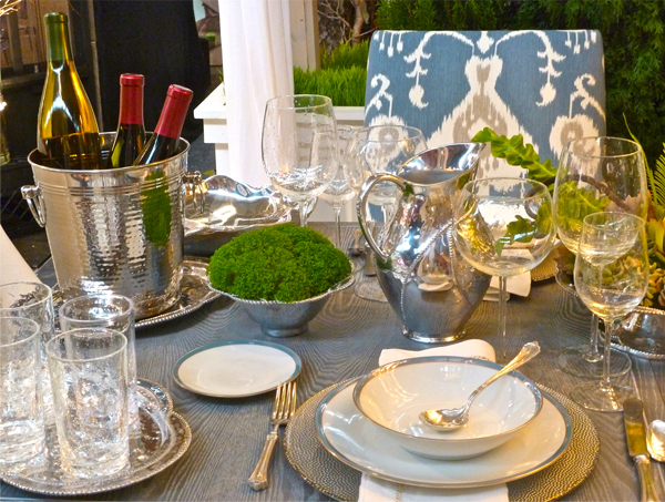 Libby Langdon designed table for Liebherr at the DIFFA Dining by Design event at the 2012 Architectural Digest Home Show