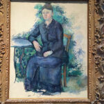 Madame Cézanne in the Garden at the Met