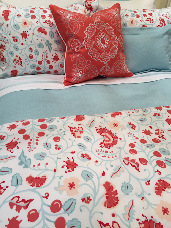 Matouk Lulu DK bedding at NY Now 2015