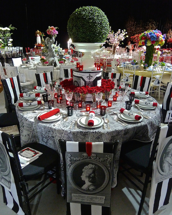 Matthew Patrick Smyth table at the Red Cross Red & White Ball 2014