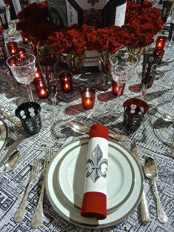 Matthew Patrick Smyth table at the Red Cross Red & White Ball 2014