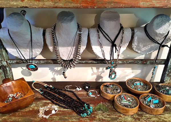 Maura de Visscher vintage turquoise jewelry at Privet Lives